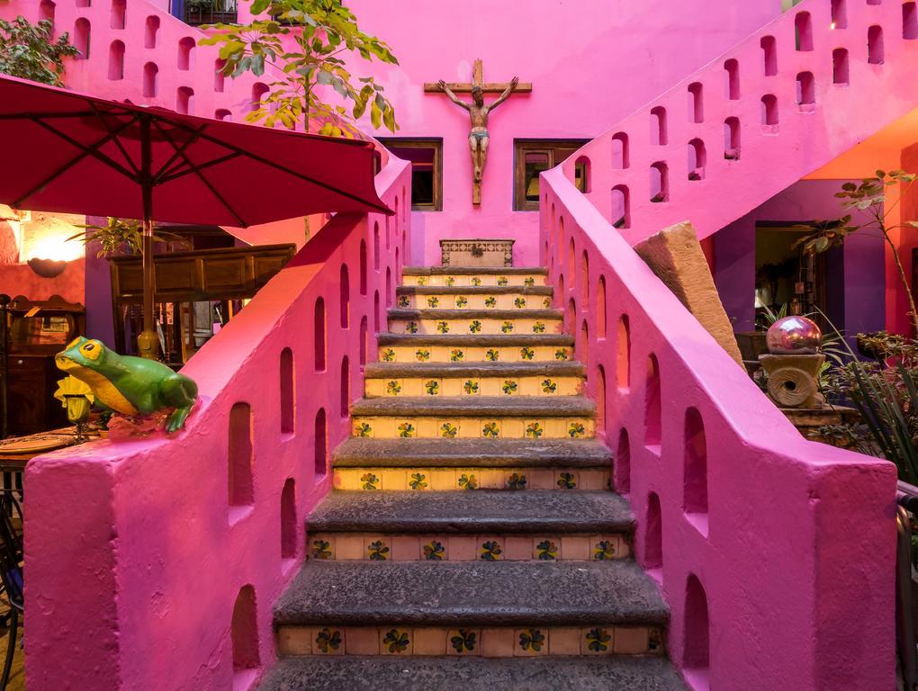 Meson Sacristia De La Compania Hotel Boutique Puebla Exterior photo
