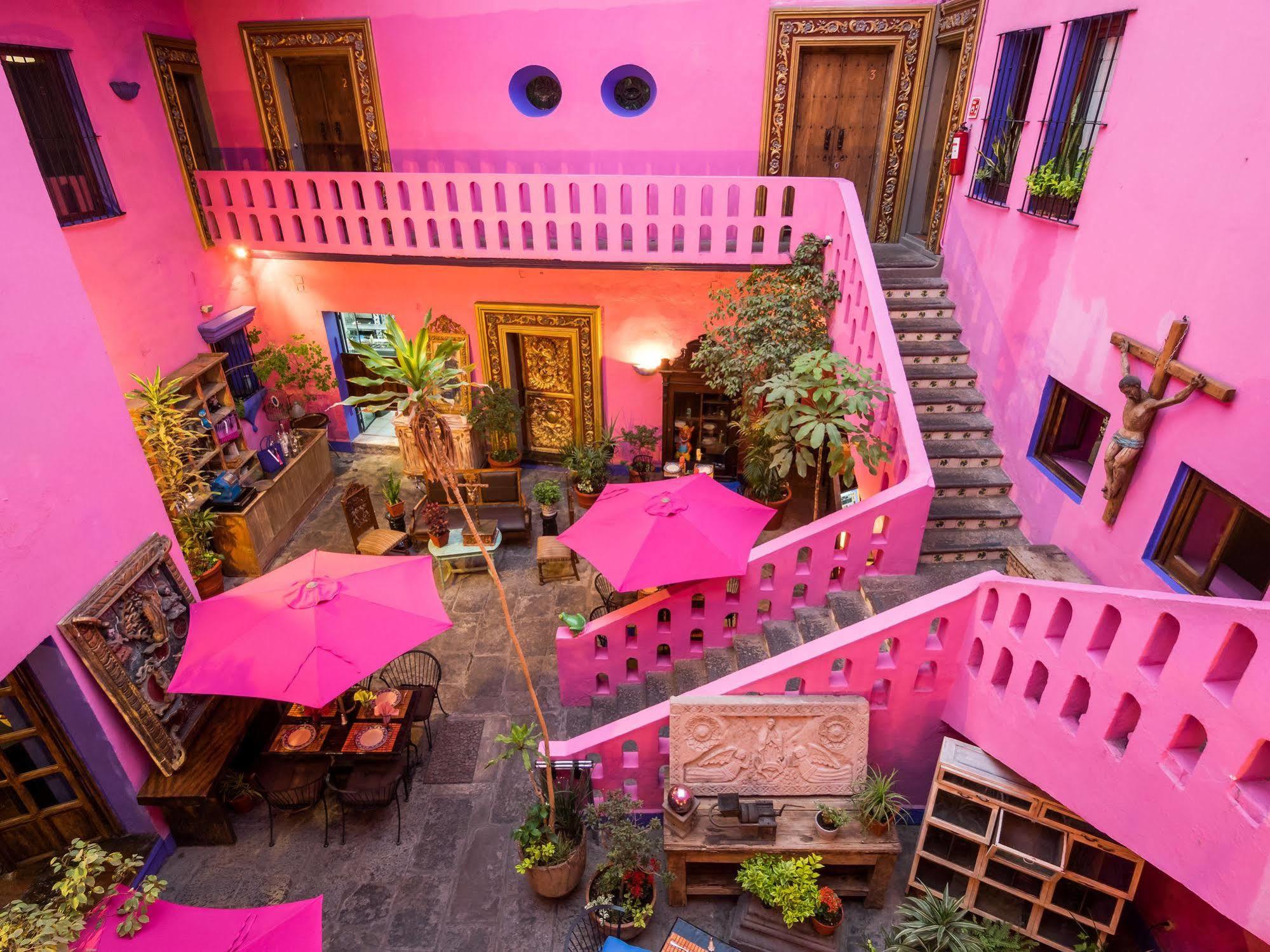 Meson Sacristia De La Compania Hotel Boutique Puebla Exterior photo
